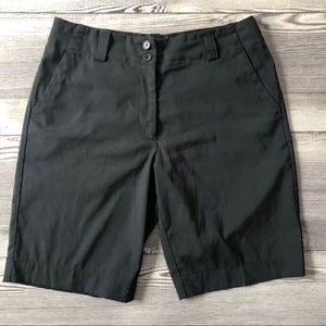 Black Nike Dri-Fit Golf Shorts, size 4